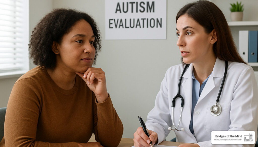 Autism evaluation for adults